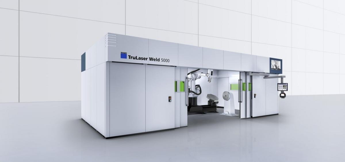 Trumpf TruLaser Weld 5000 bei der Deutsche Mechatronics GmbH